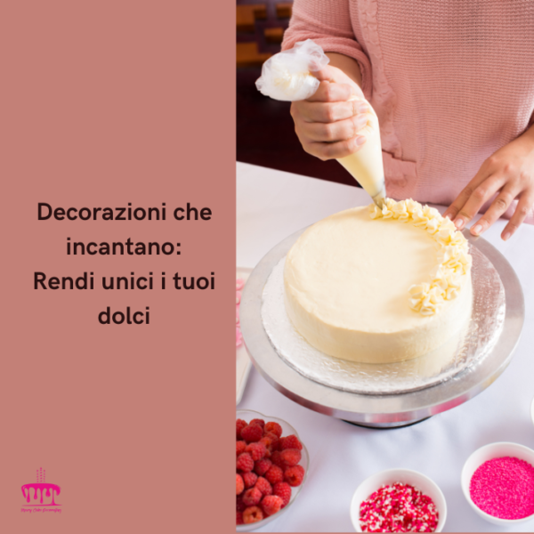 🌟 **Corso Completo di Decorazione con Sac à Poche: Dalle Basi alla Progettazione di Torte Perfette** 🌟